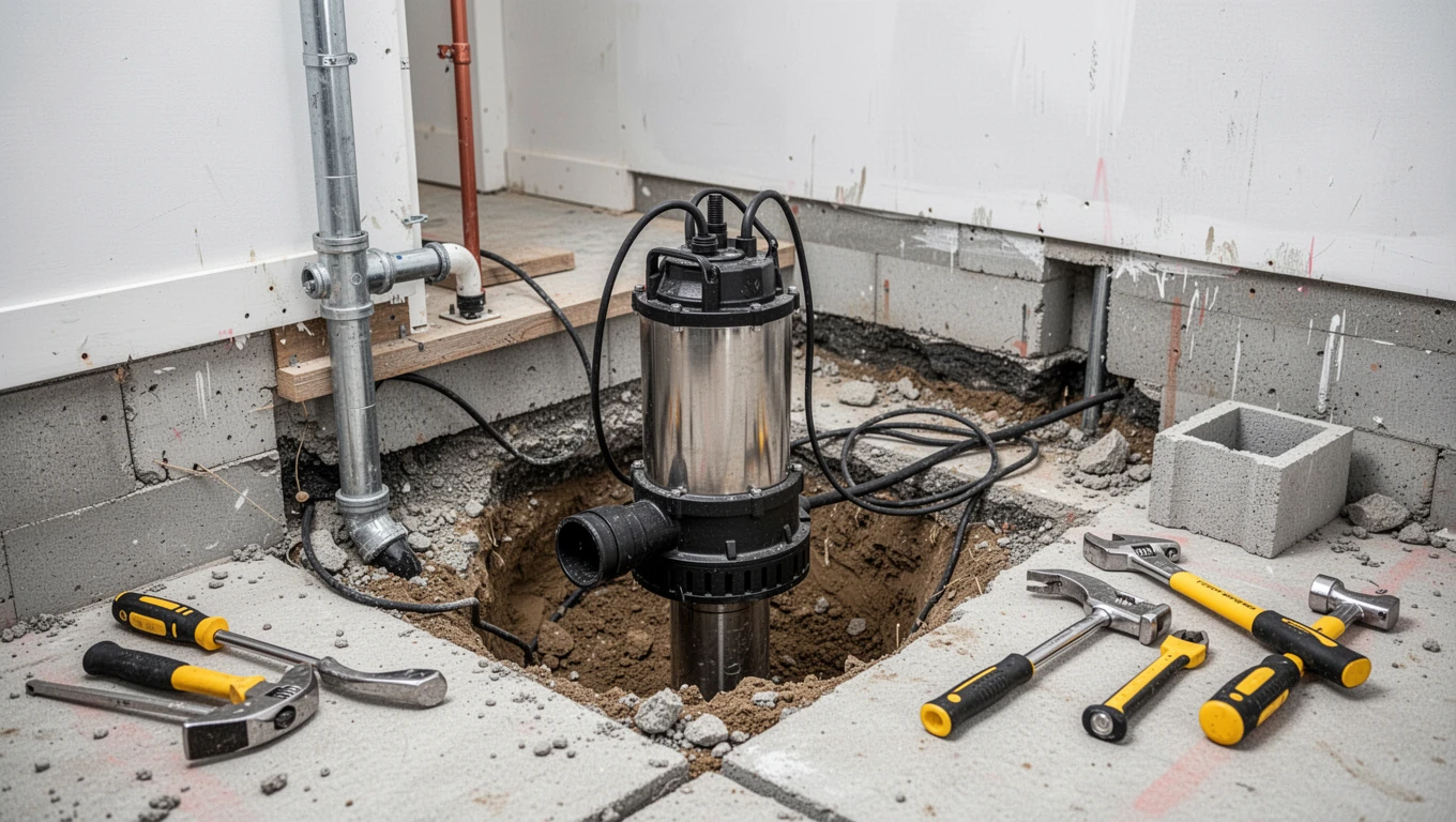 Sump Pump Installation
